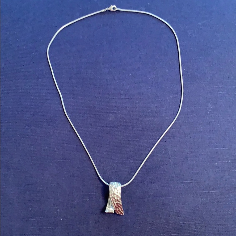 Silver necklace